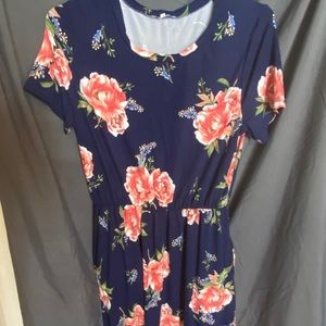 Floral stretchy Dress